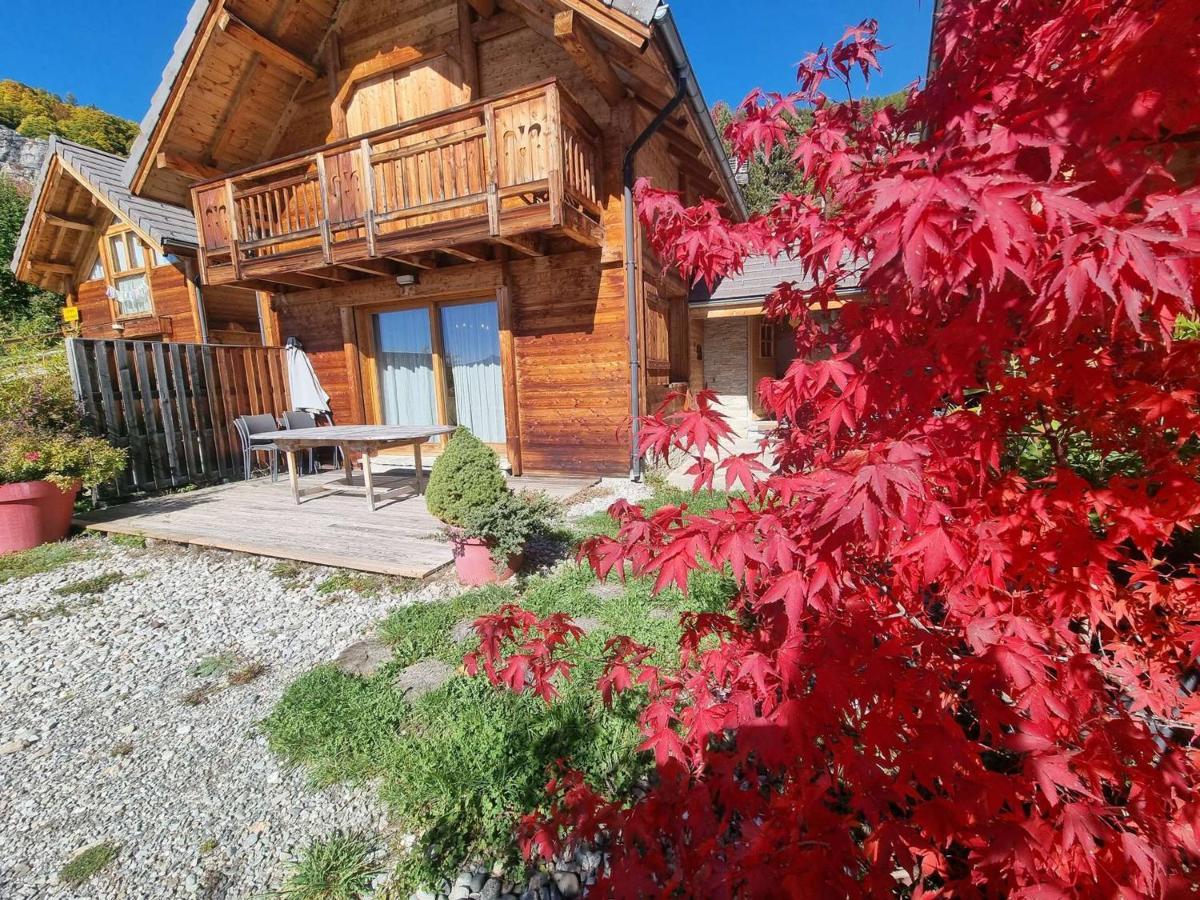 Chalet 6 Pers Avec Spa, Terrasse Plein Sud A Saint-Michel-De-Chaillol - Fr-1-393-22 Экстерьер фото