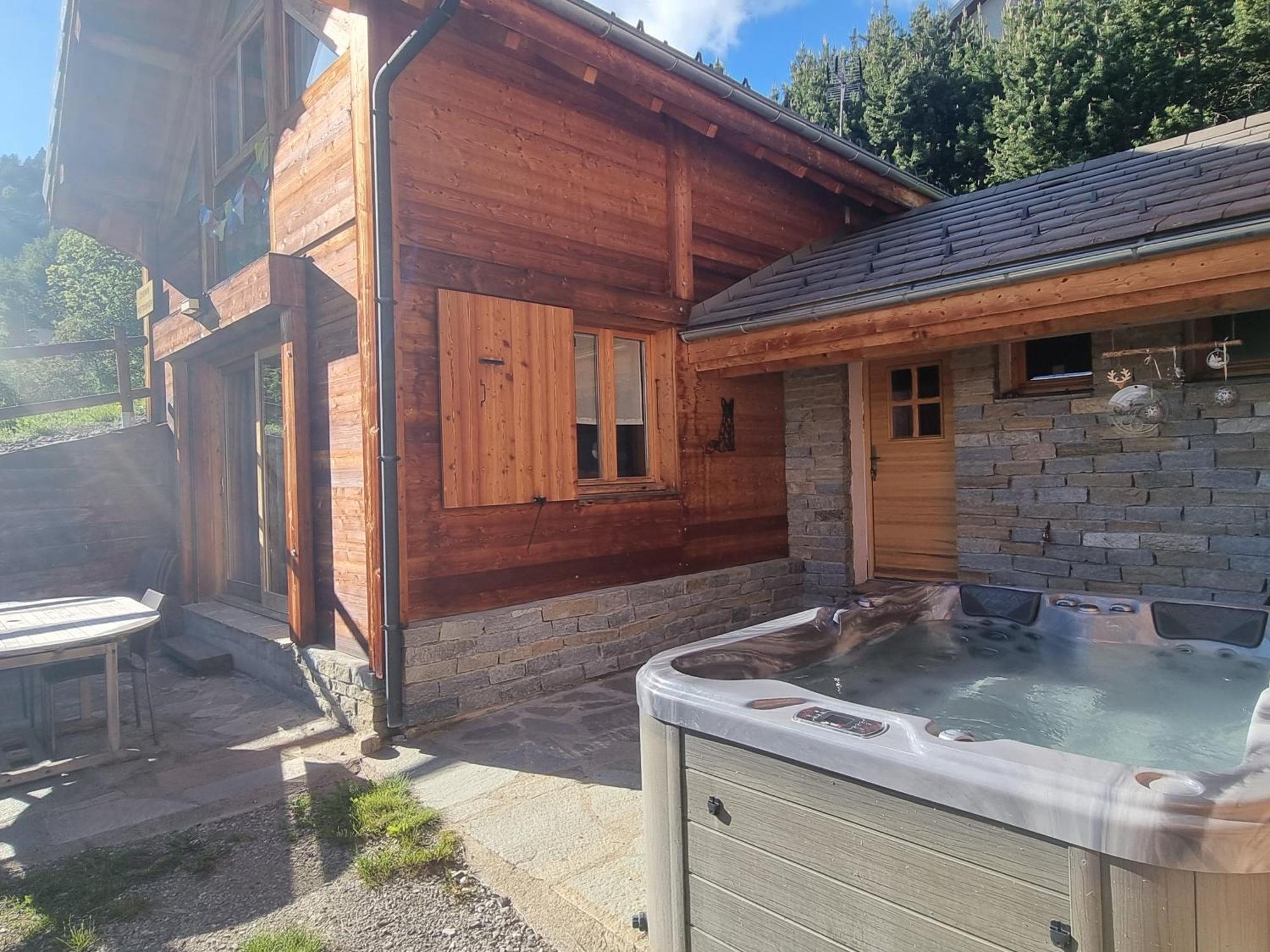 Chalet 6 Pers Avec Spa, Terrasse Plein Sud A Saint-Michel-De-Chaillol - Fr-1-393-22 Экстерьер фото