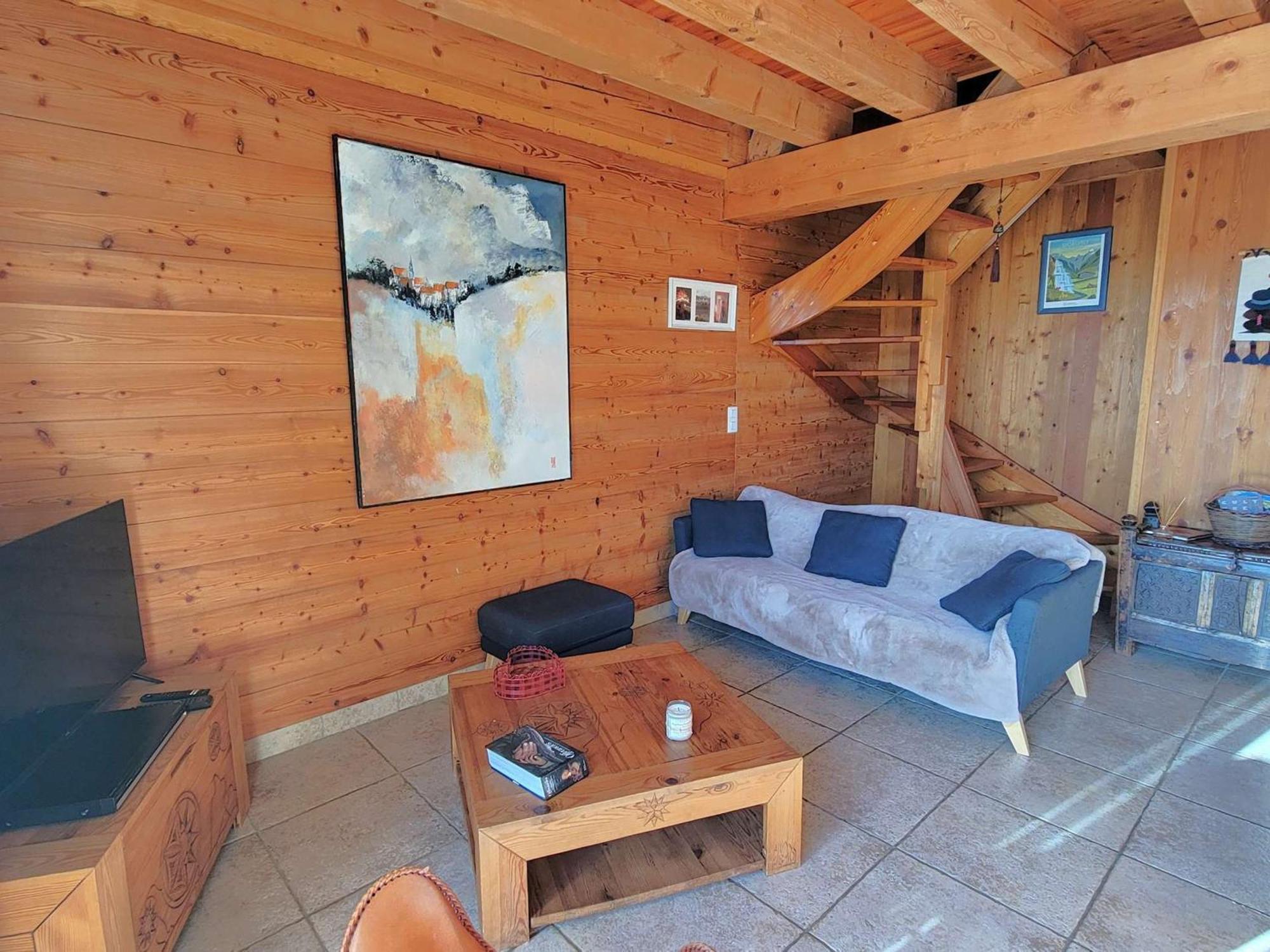 Chalet 6 Pers Avec Spa, Terrasse Plein Sud A Saint-Michel-De-Chaillol - Fr-1-393-22 Экстерьер фото