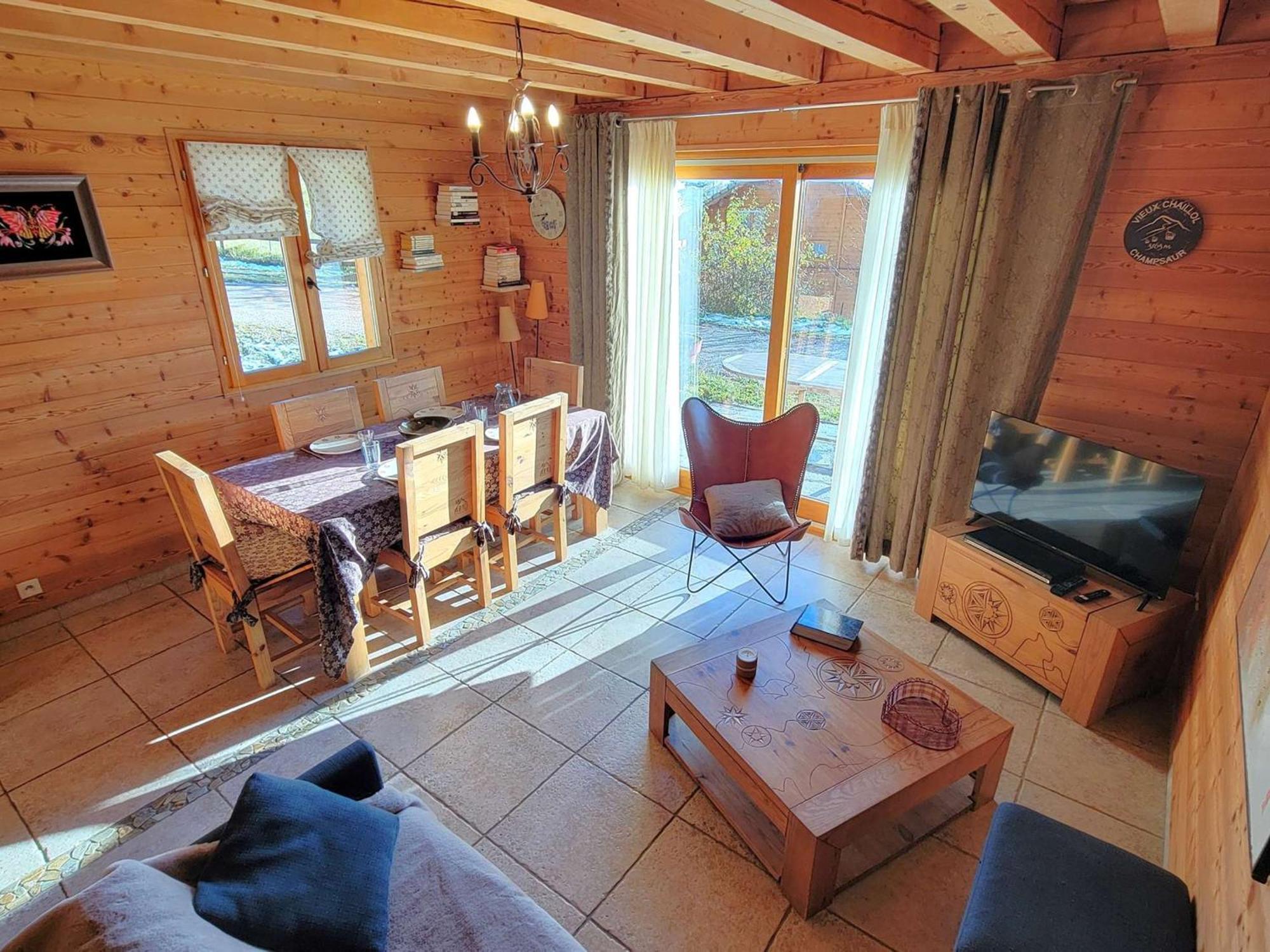 Chalet 6 Pers Avec Spa, Terrasse Plein Sud A Saint-Michel-De-Chaillol - Fr-1-393-22 Экстерьер фото