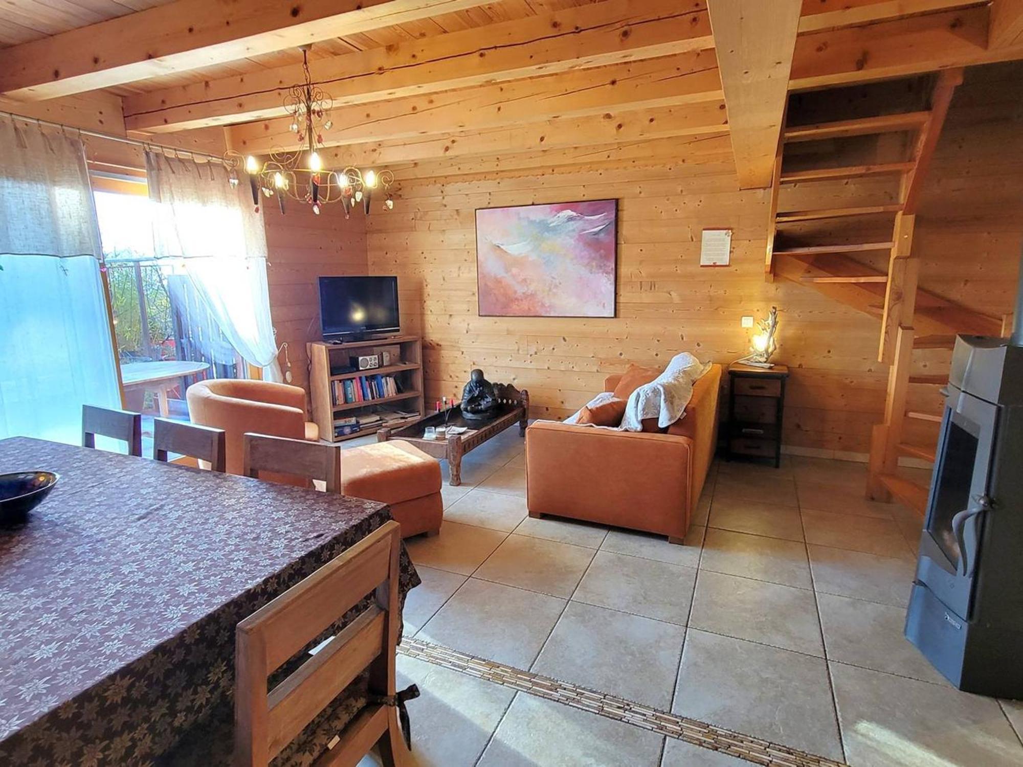 Chalet 6 Pers Avec Spa, Terrasse Plein Sud A Saint-Michel-De-Chaillol - Fr-1-393-22 Экстерьер фото
